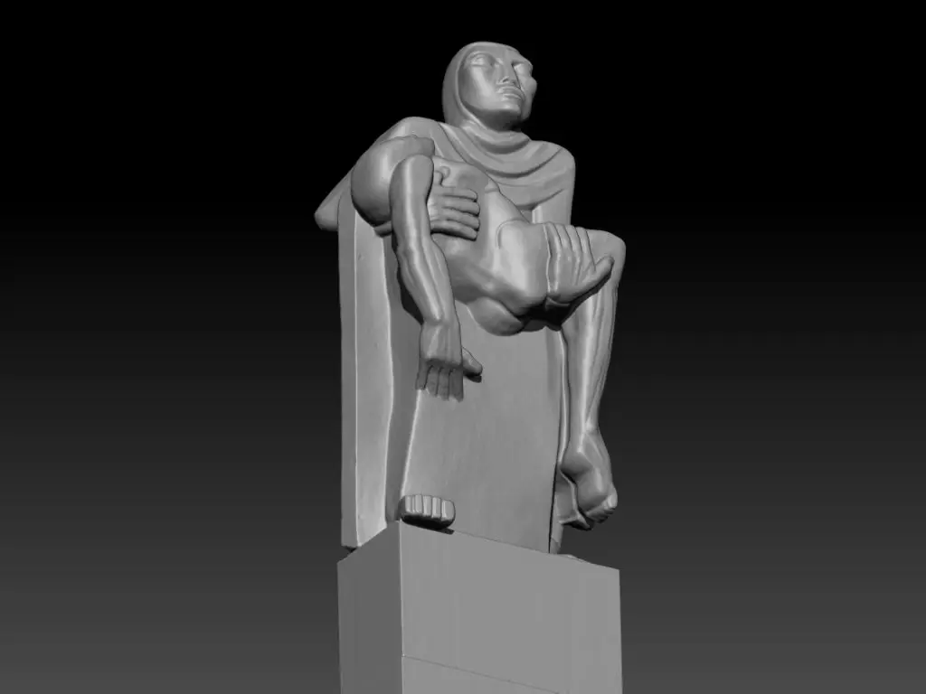 Sir Jacob Epstein sculpture - TUC - London - 3D Scanning Sculpture Services