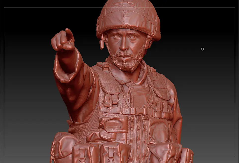 3D Scan of Solider