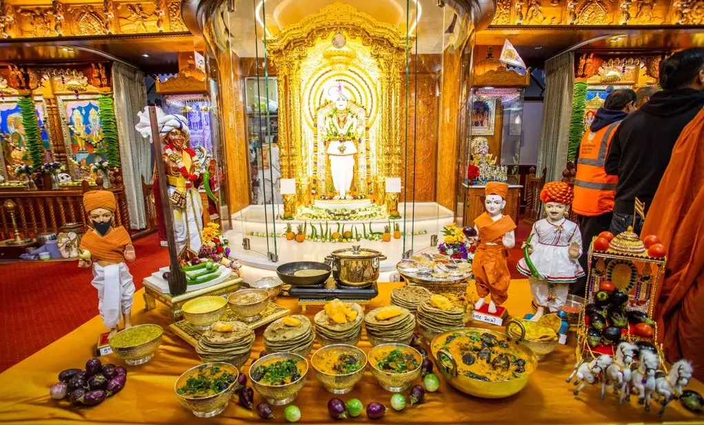 Author: Image courtesy of Shree Kutch Satsang Swaminarayan Temple